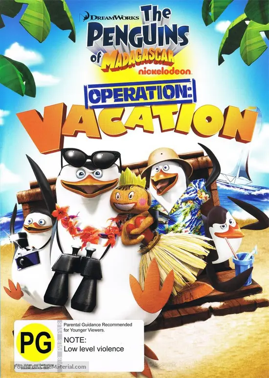 &quot;The Penguins of Madagascar&quot; - New Zealand DVD movie cover