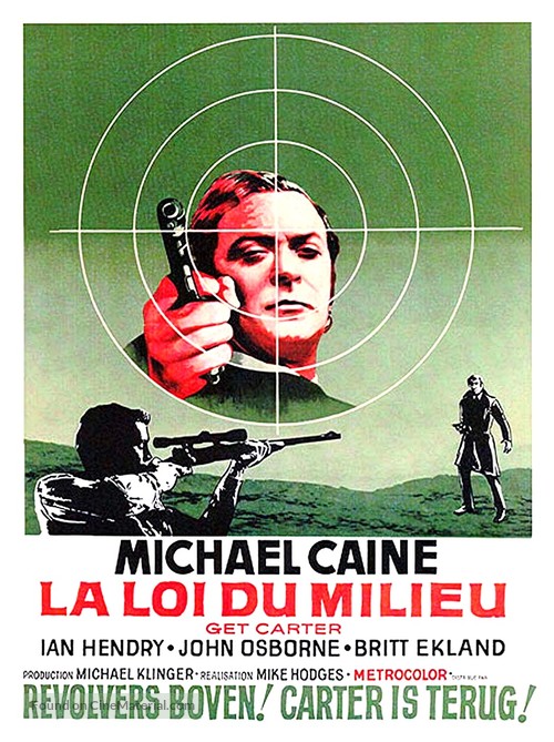 Get Carter - Belgian Movie Poster