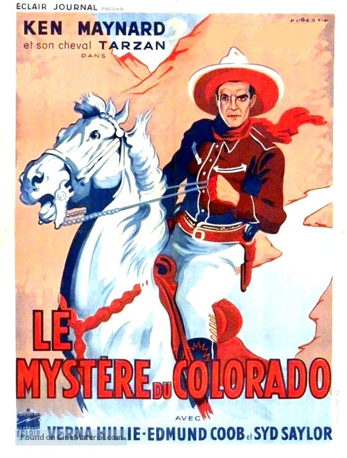 Mystery Mountain - French Movie Poster