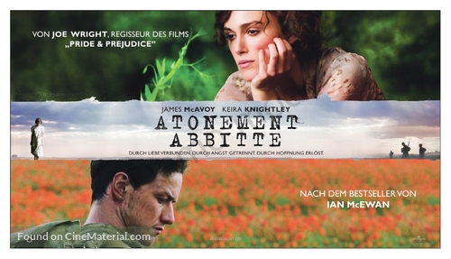 Atonement - Swiss Movie Poster