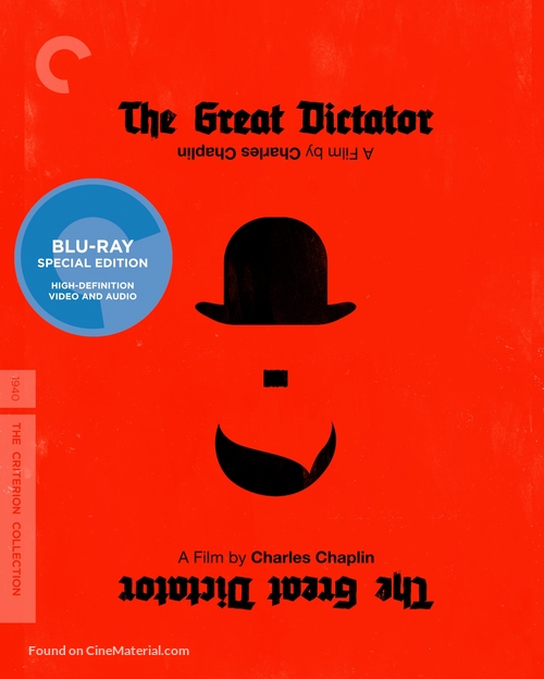 The Great Dictator - Blu-Ray movie cover