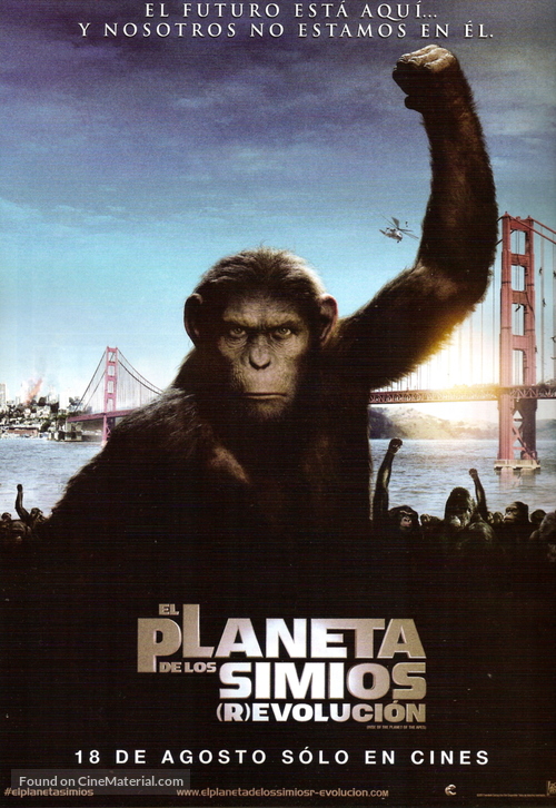 Rise of the Planet of the Apes - Argentinian Movie Poster