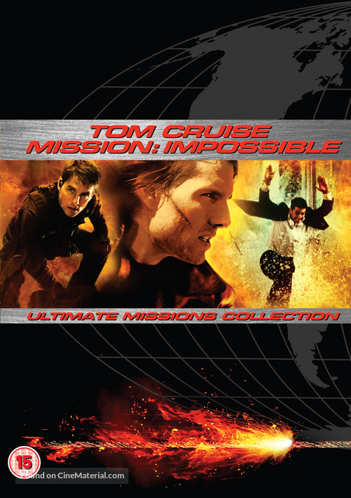 Mission: Impossible - British DVD movie cover