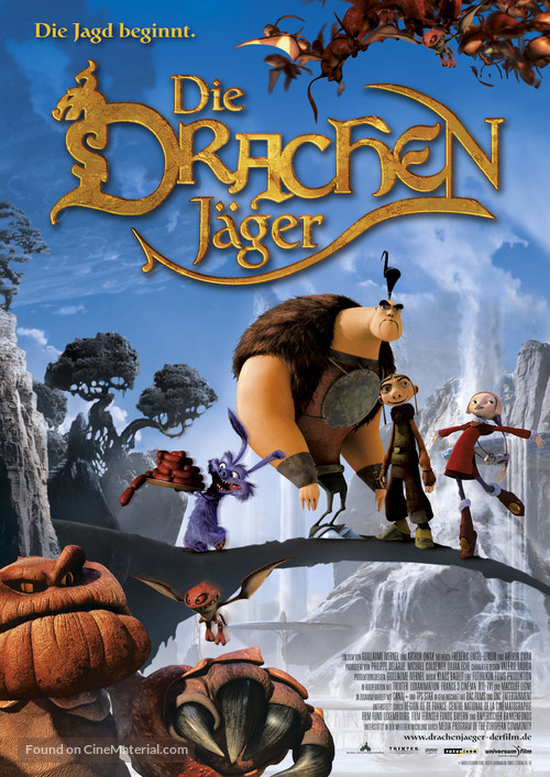 Chasseurs de dragons - German Movie Poster