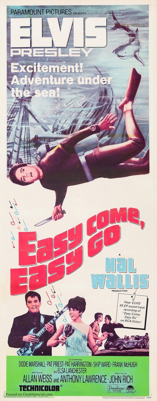 Easy Come, Easy Go - Movie Poster