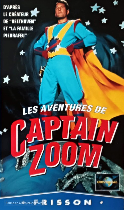 The Adventures of Captain Zoom in Outer Space - French VHS movie cover