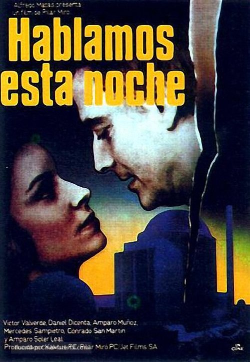 Hablamos esta noche - Spanish Movie Poster