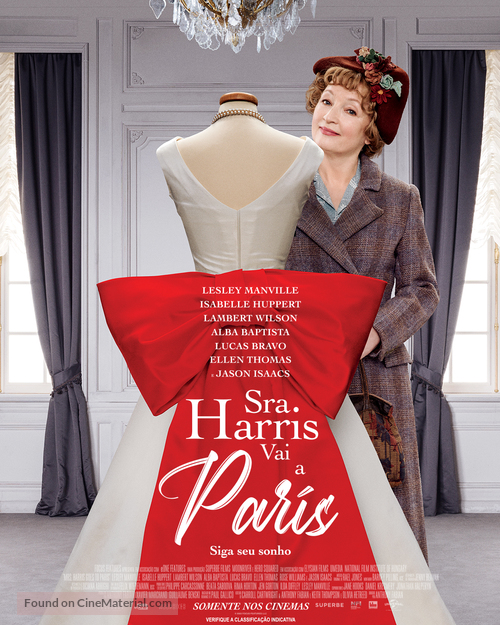 Mrs. Harris Goes to Paris - Brazilian Movie Poster