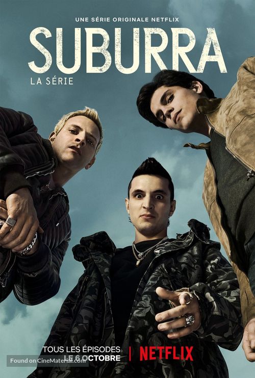 &quot;Suburra: la serie&quot; - French Movie Poster
