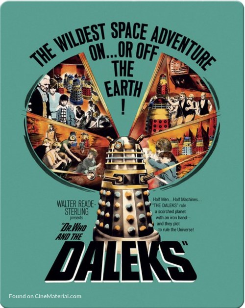 Dr. Who and the Daleks - British Movie Cover