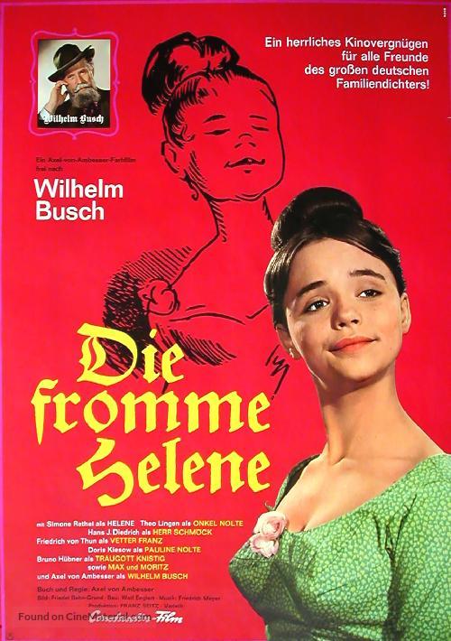 Die fromme Helene - German Movie Poster