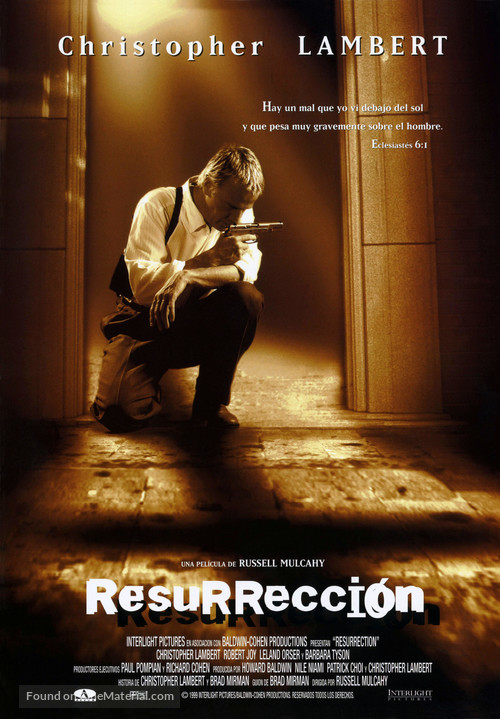 Resurrection - Spanish Movie Poster