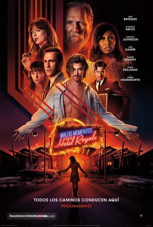 Bad Times at the El Royale - Mexican Movie Poster