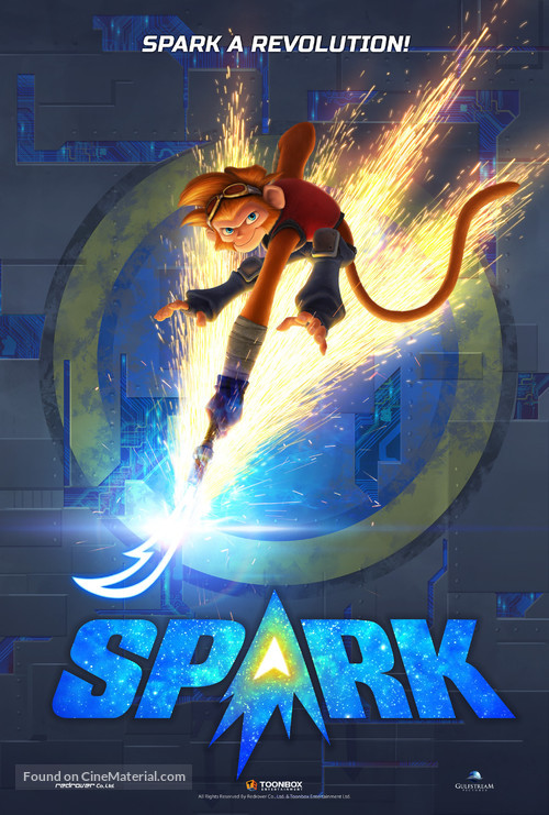Spark: A Space Tail - Canadian Movie Poster