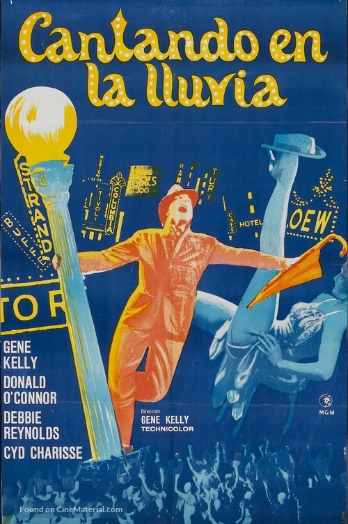 Singin&#039; in the Rain - Argentinian Re-release movie poster