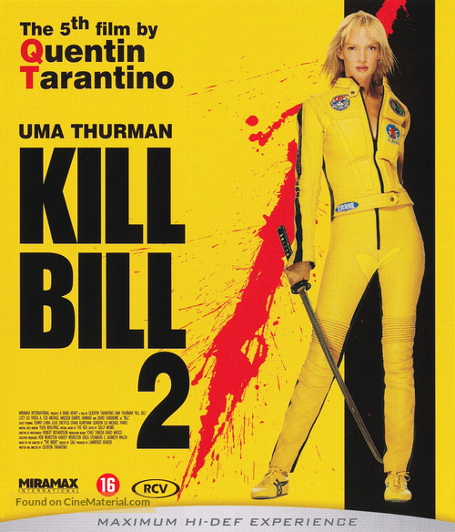 Kill Bill: Vol. 2 - Dutch Movie Cover