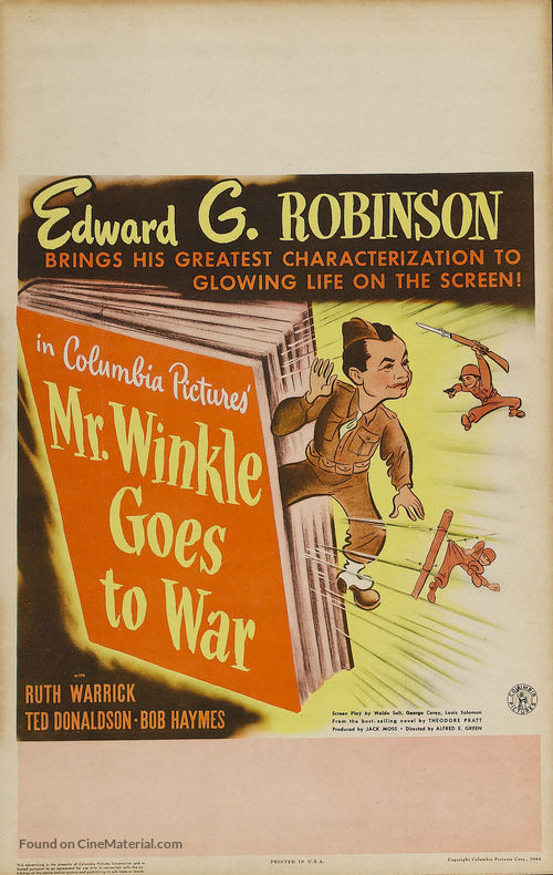 Mr. Winkle Goes to War - Movie Poster