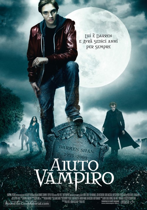 Cirque du Freak: The Vampire&#039;s Assistant - Italian Movie Poster