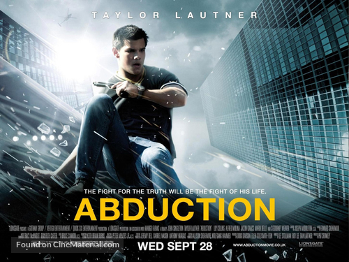 Abduction - British Movie Poster