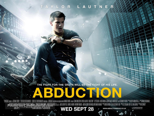 Abduction - British Movie Poster