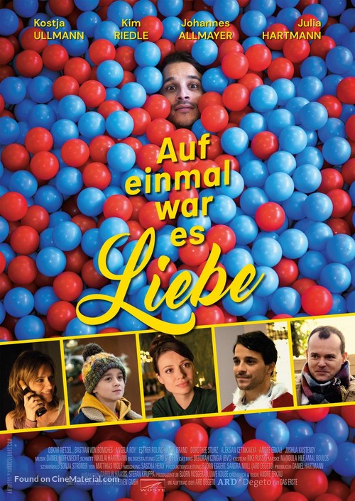 Auf einmal war es Liebe - German Movie Poster