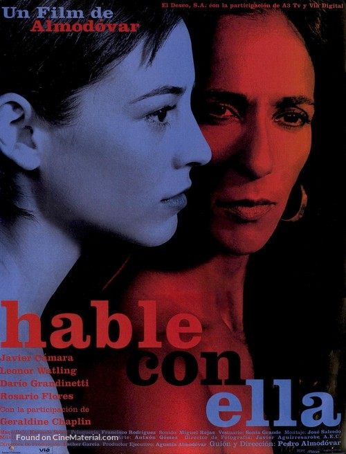 Hable con ella - Spanish Movie Poster