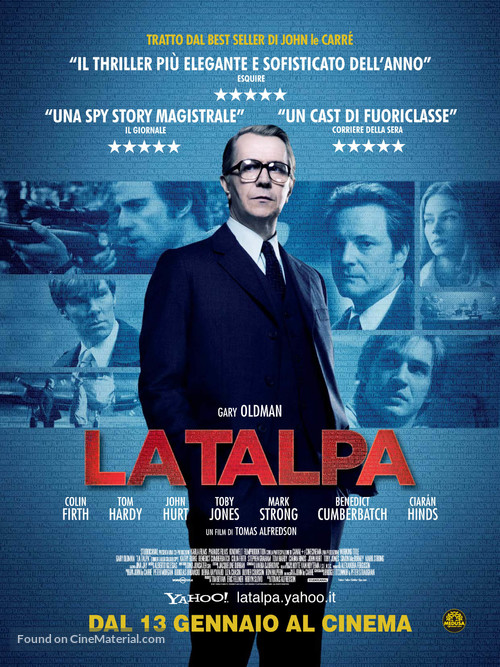 Tinker Tailor Soldier Spy - Italian Movie Poster