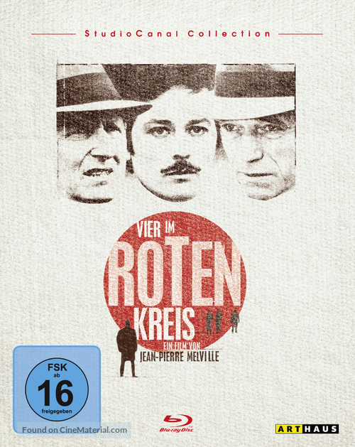 Le cercle rouge - German Movie Cover