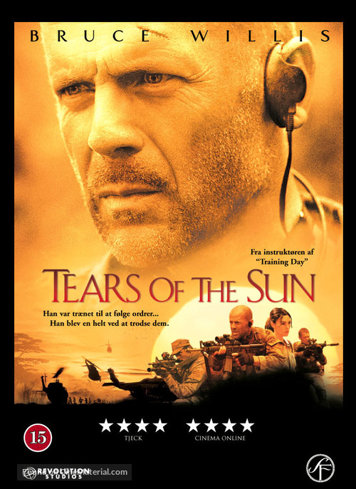 Tears of the Sun - Danish DVD movie cover