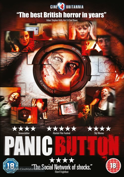 Panic Button - British DVD movie cover