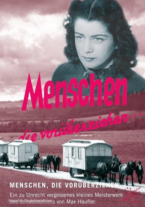 Menschen, die vor&uuml;berziehen - Swiss DVD movie cover