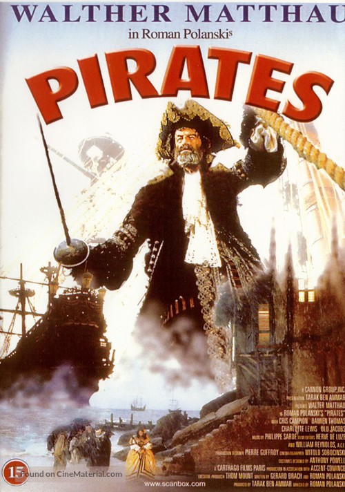 Pirates - Danish DVD movie cover