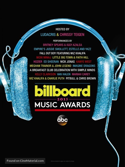 2015 Billboard Music Awards - Movie Poster