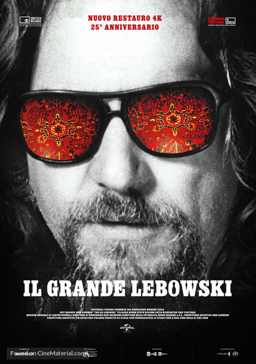 The Big Lebowski - Italian Re-release movie poster