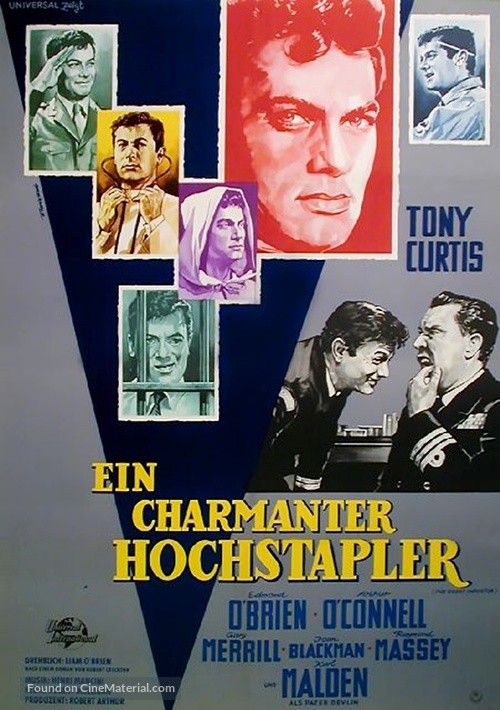 The Great Impostor - German Movie Poster