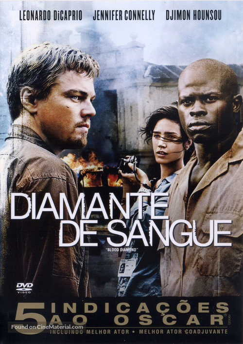 Blood Diamond - Brazilian DVD movie cover