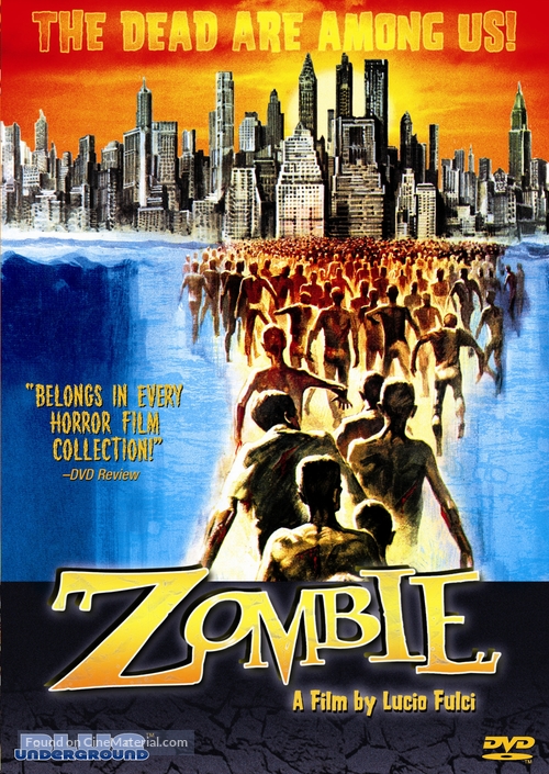 Zombi 2 - DVD movie cover