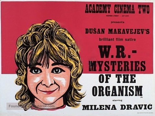 W.R. - Misterije organizma - British Movie Poster