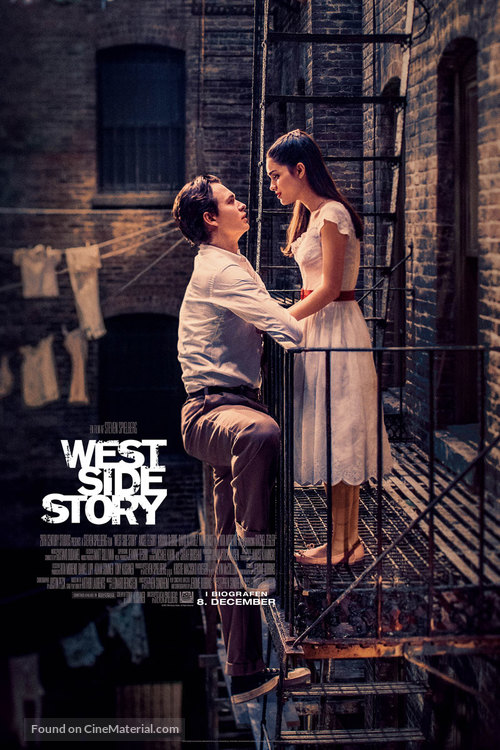 West Side Story - Danish Movie Poster