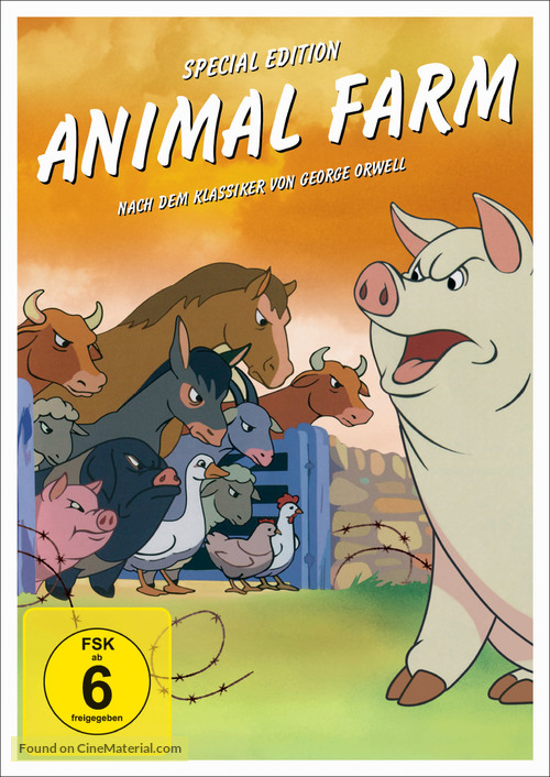 Animal Farm - German DVD movie cover