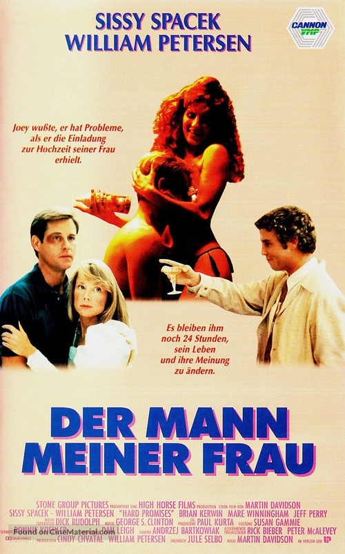 Hard Promises - German VHS movie cover