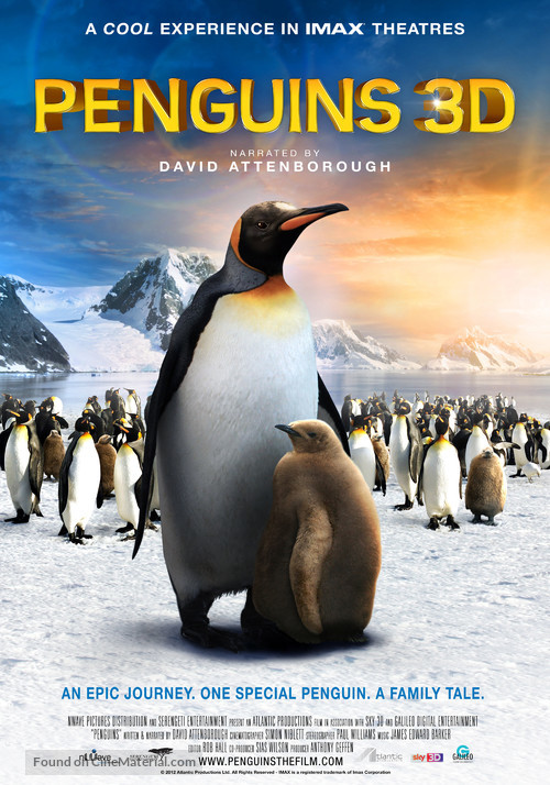 The Penguin King 3D - Movie Poster