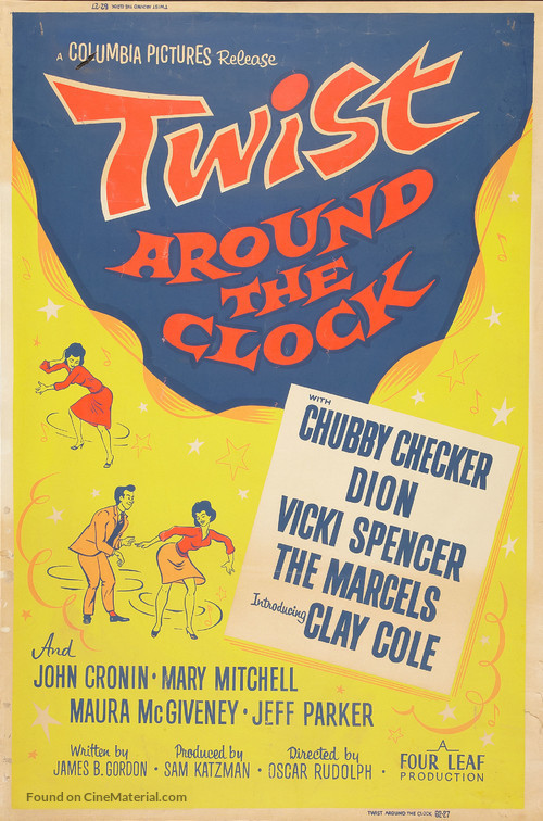 Twist Around the Clock - British Movie Poster
