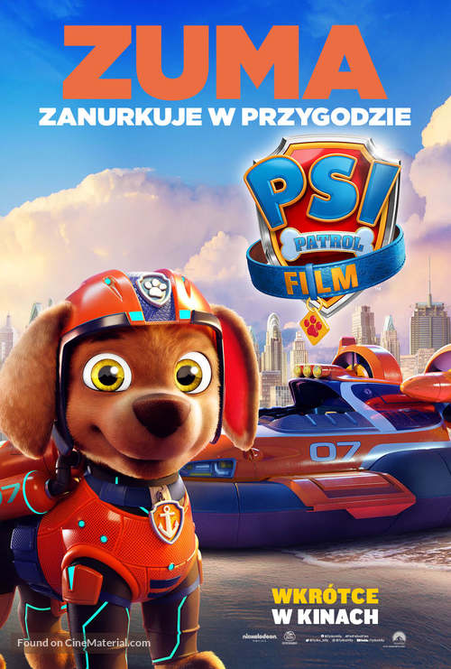 Paw Patrol: The Movie - Polish Movie Poster