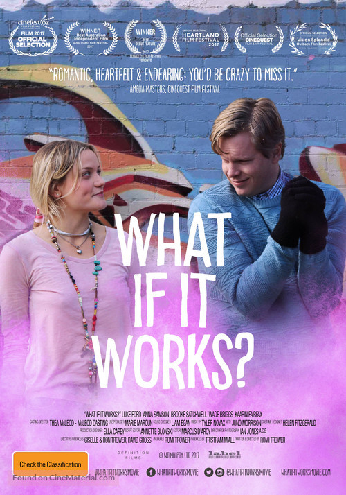 What If It Works? - Australian Movie Poster