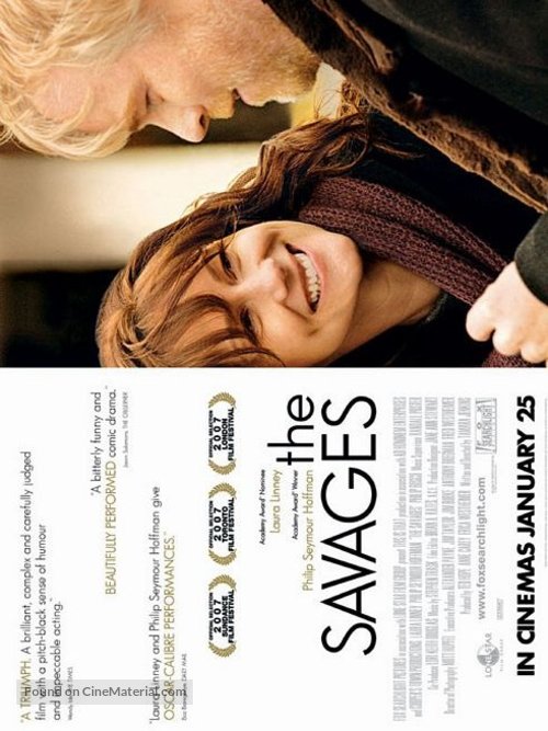 The Savages - British Movie Poster