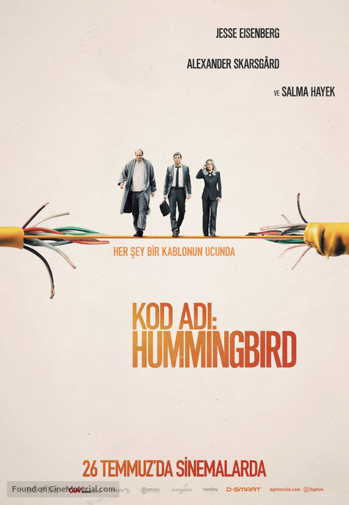 The Hummingbird Project - Turkish Movie Poster