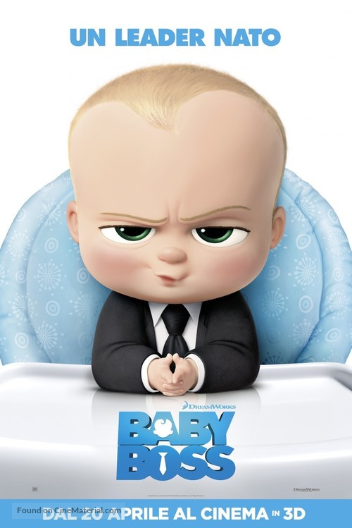 The Boss Baby - Swiss Movie Poster