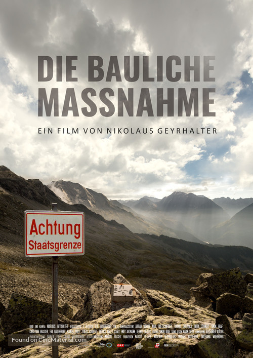 Die bauliche Ma&szlig;nahme - Austrian Movie Poster