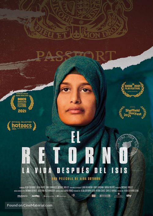 The Return: Life After ISIS - Spanish Movie Poster